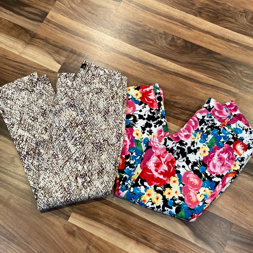 Two pair New York and Company pants size 0